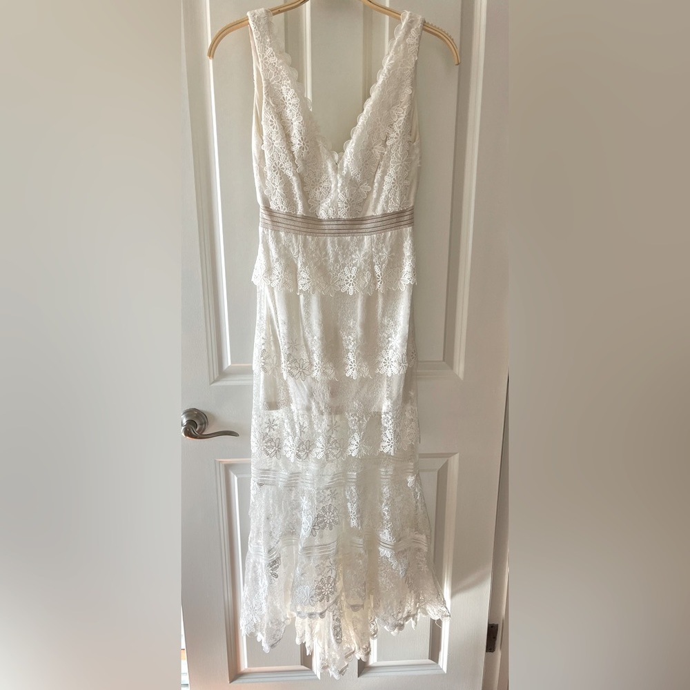 Allen Schwartz - White Lace Dress